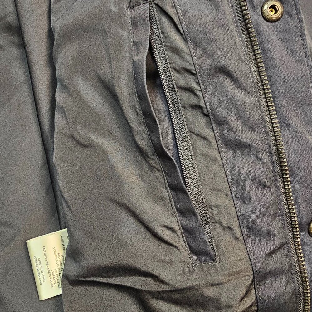 Levis Men's Size L Lined Woodsman Jacket Front Zip & Snap-Never Worn - Picture 6 of 12